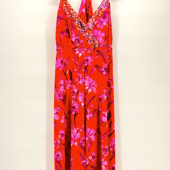 Super cute Summer dress with some bling & cute bows w/  tassels. By INC. - Picture 1 of 2